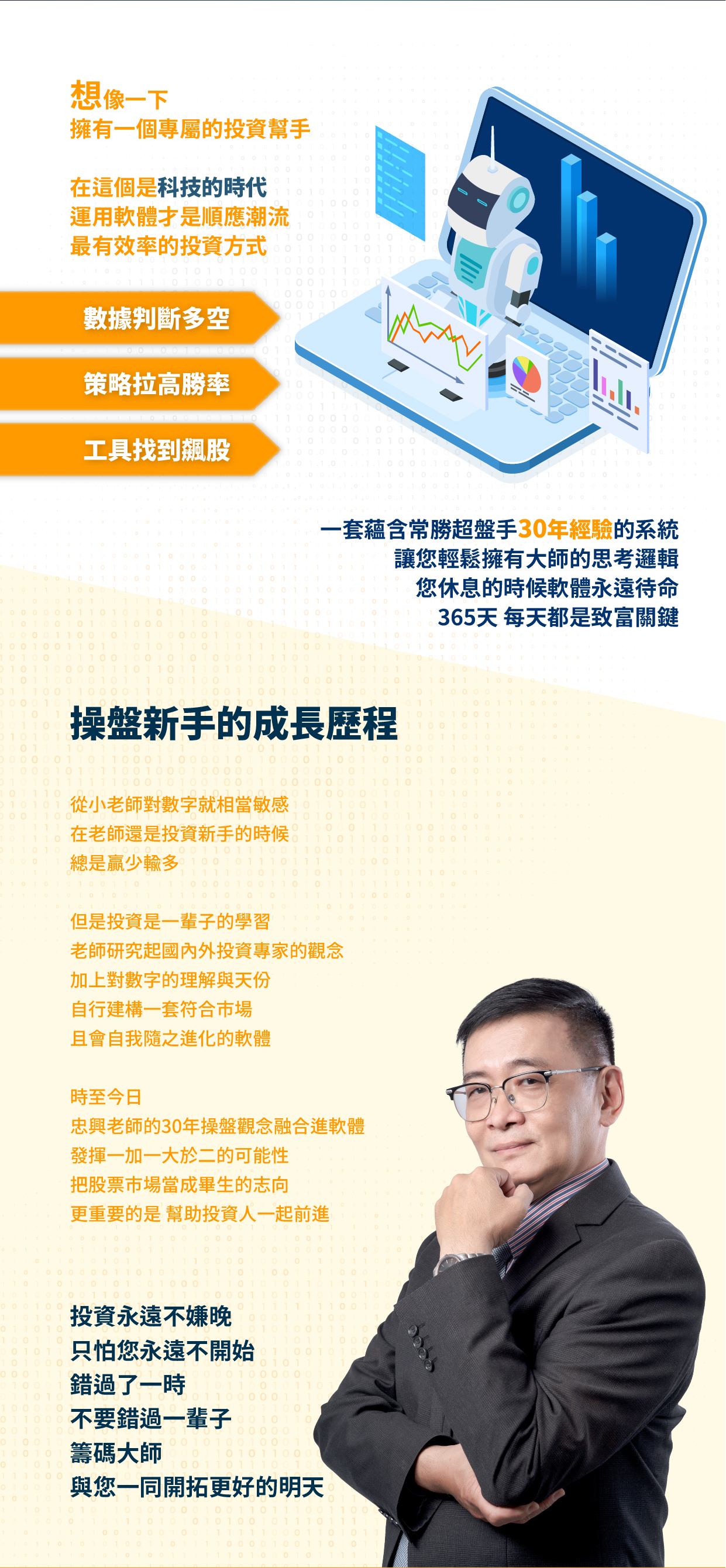 操盤新手的成長歷程