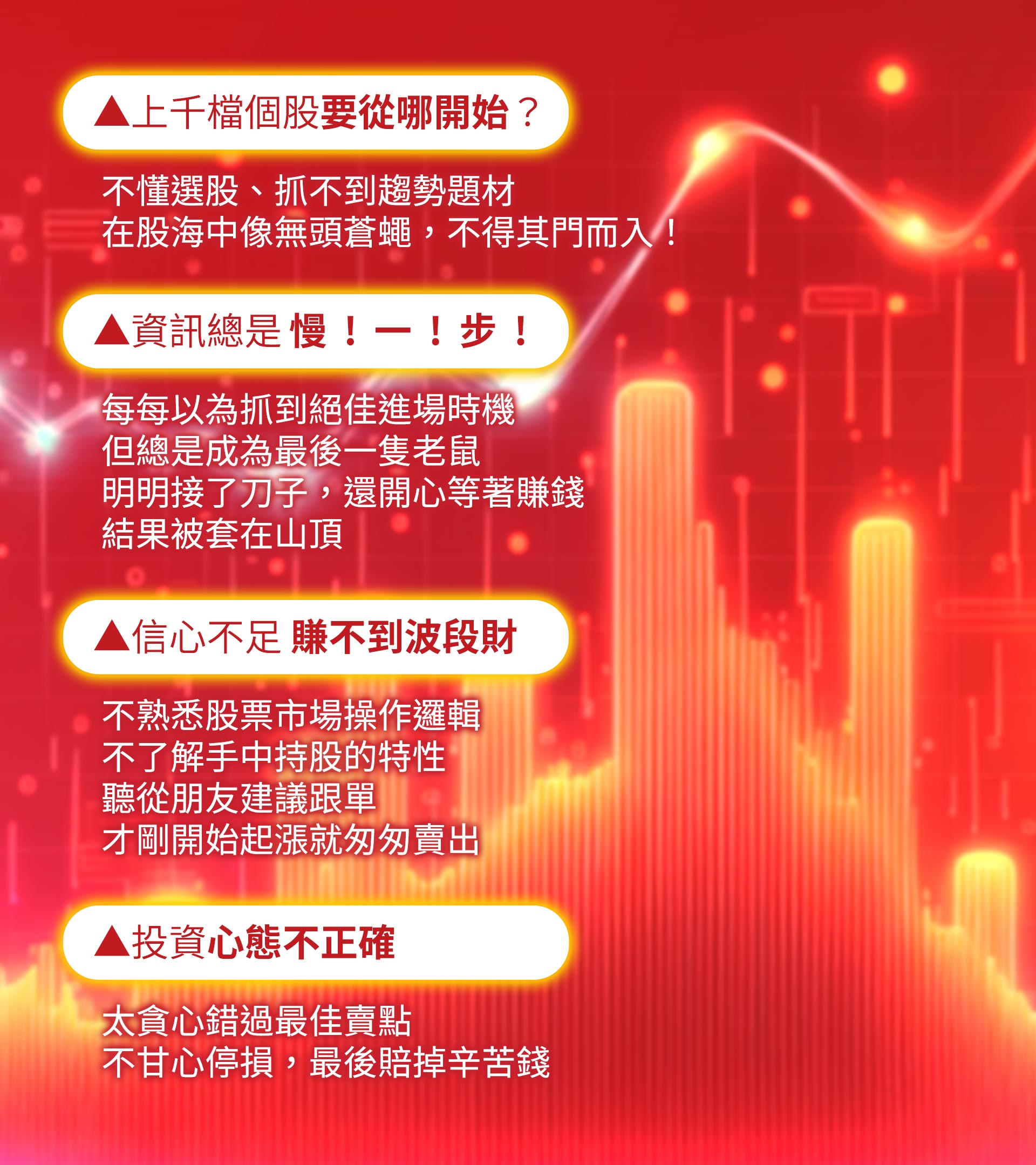 市場變化多端常常事與願違