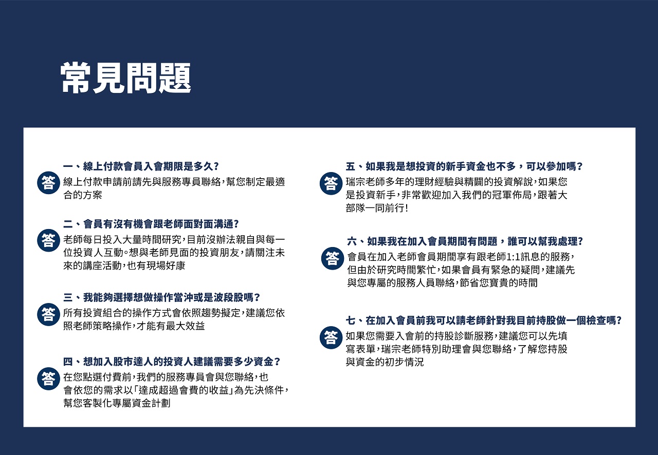 常見問題